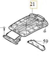 volvo-s90-s60-v90-v60-s60-plyta-panel-podlokietnika-32369622-oe