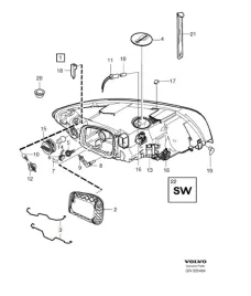 volvo-s40-v50-sprezynka-mocowanie-zarowki-lampy-oe-30796941