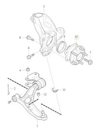volvo-v40-v40cc-piasta-kola-przod-lozysko-zestaw-oe
