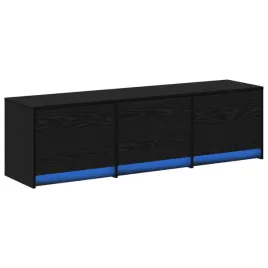 szafka-pod-telewizor-z-led-czarny-dab-140-x-34-x-40-cm