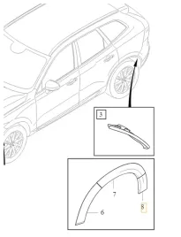 volvo-xc60-ii-listwa-tylny-lewy-blotnik-nadkole-40003478