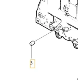 volvo-kolek-pin-centrujacy-blok-silnika-1-6d-oe-30750021