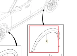 volvo-v60-cc-ii-lewa-listwa-nadkole-blotnik-tyl-oe