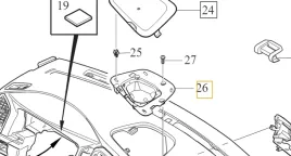 volvo-xc60-uchwyt-wspornik-srodkowy-glosnik-deska