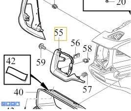 volvo-s60-v60-ii-lewa-ramka-blenda-kratki-deski-ro