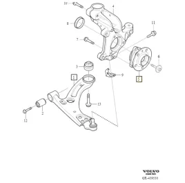 volvo-xc40-piasta-kola-przod-lozysko-zestaw-32329656-oe