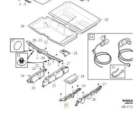 volvo-xc90-ii-prawy-wspornik-podlogi-bagaznika-32353203