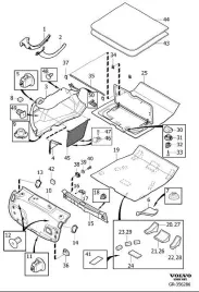 volvo-s60-nakladka-oslona-tylnego-pasa-bagaznika-31307102