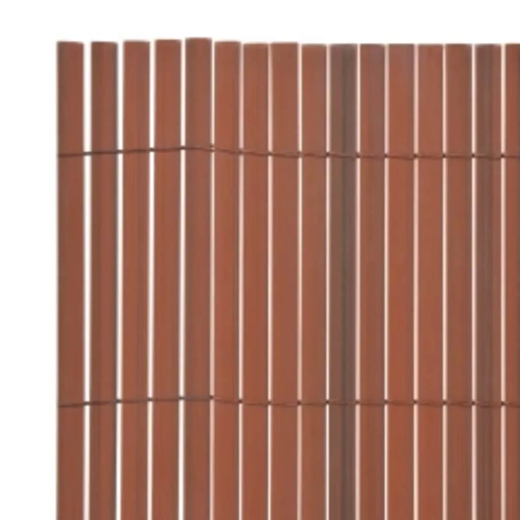 plotek-ogrodowy-pvc-110x300-cm-brazowy-stan-nowy