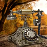 obrotowy-telefon-stacjonarny-retro-stan-opakowania-oryginalne