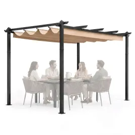 pergola-ogrodowa-tarasowa-3x4m-stalowa-altana-zadaszenie-bezowa-multigarden