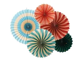 rozety-dekoracyjne-cyrk-zestaw-26-43-cm-rozeta-bibulowa-urodziny-5-szt
