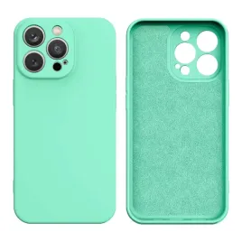 silicone-case-etui-iphone-14-plus-silikonowy-pokrowiec-mietowozielone