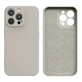silicone-case-etui-iphone-14-plus-silikonowy-pokrowiec-bezowe