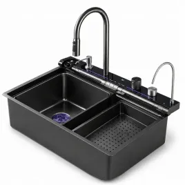 zlewozmywak-wielofunkcyjny-75x45x22-stal-z-wyswietlaczem-czarny-sorrento-1