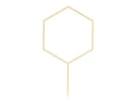 topper-drewniany-na-tort-heksagon-24-cm