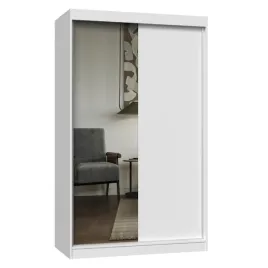 szafa-przesuwna-z-lustrem-120cm-drazek-polki-biel-mat