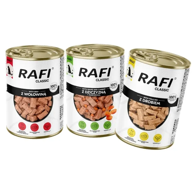 MOKRA KARMA DOLINA NOTECI RAFI CLASSIC 1240G JAGNIĘCINA DLA PSA