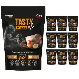 biofeed-tasty-life-junior-karma-mokra-z-kaczka-10x500g