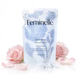 oriflame-plyn-do-higieny-intymnej-feminelle-z-woda-rozana-wklad-300-ml