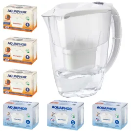dzbanek-filtrujacy-aquaphor-amethyst-bialy-zestaw-6-wkladow-3-3h