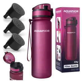 butelka-z-filtrem-aquaphor-city-bordowa-bidon-05l-filtr-weglowy-3-wklady