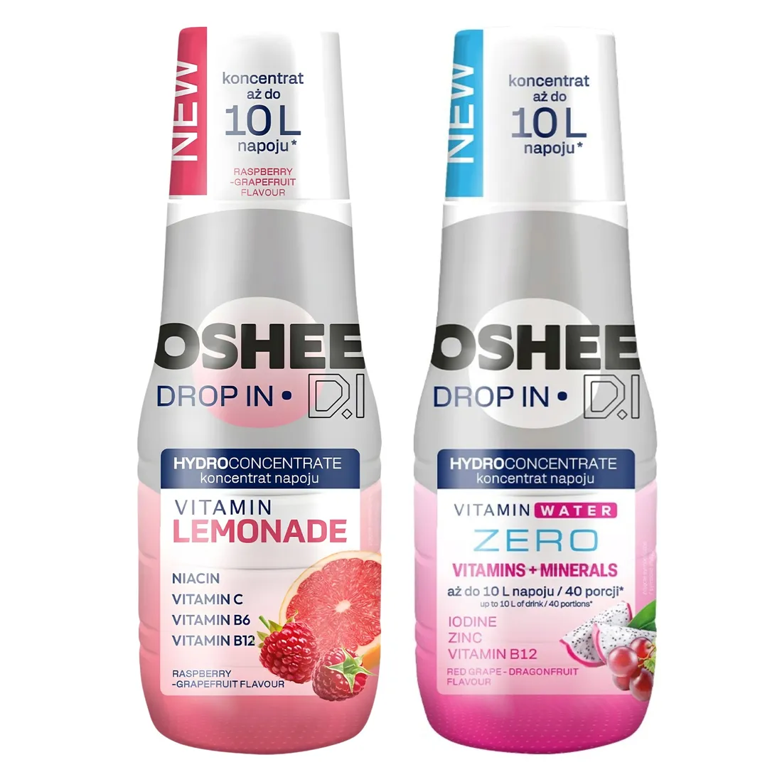 koncentraty-oshee-dragonfruit-winogrono-zero-rasberry-grapefruit-syropy
