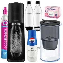 zestaw-saturator-sodastream-terra-pepsi-dzbanek-filtrujacy-aquaphor-glass
