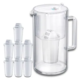 dzbanek-filtrujacy-szklany-aquaphor-nord-25l-7-wklady-a5-350l-bialy