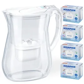 dzbanek-filtrujacy-wode-aquaphor-lago-bialy-3-8l-4-wklady-weglowe-maxfor