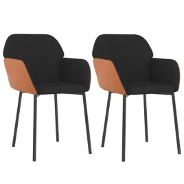 krzesla-stolowe-czarno-brazowe-54x59x76-cm