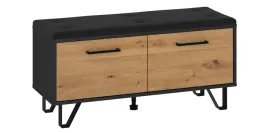 szafka-na-buty-czarny-craft-zloty-100cm-loss-cr