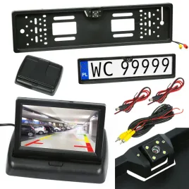 kamera-cofania-w-ramce-tablicy-rejestracyjnej-skladany-monitor-43