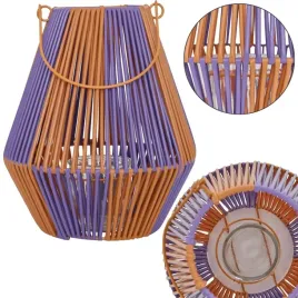 lampion-ogrodowy-27cm-boho-latarnia-z-uchwytem-swiecznik-taras-ogrod-fiolet