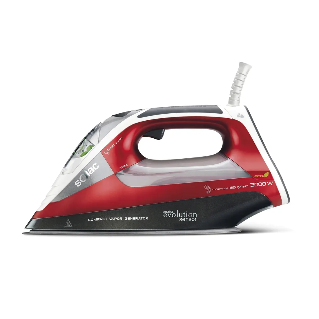 zelazko-z-wbudowanym-generatorem-pary-lcd-solac-auto-evolution-sensor-3000w-stan-nowy