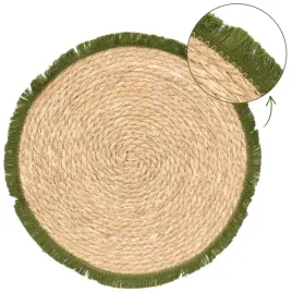 podkladka-dekoracyjna-pod-talerz-na-stol-boho-38-cm-zielone-fredzle-okragla