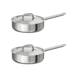 2-szt-ikea-365-patelnia-do-smazenia-saute-24-cm-stal-nierdzewna