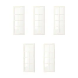 5-szt-bodbyn-drzwi-szklane-kremowy-40x100-cm