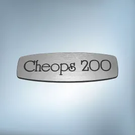 cheops-200-tonsil-120x42mm-srebrny-emblemat-zamiennik-unitra-naklejka-logo