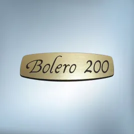 bolero-200-tonsil-74x26mm-zloty-emblemat-zamiennik-unitra-naklejka-logo