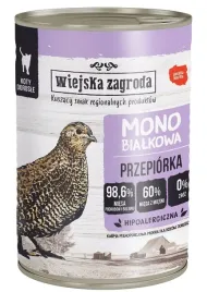 wiejska-zagroda-monobialkowa-przepiorka-mokra-karma-dla-kota-puszka-400-g