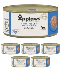 applaws-puszka-tunczyk-krab-w-bulionie-mokra-karma-dla-kota-6x70g