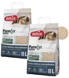 zolux-purecat-premium-zwirek-roslinny-dla-kota-zbrylajacy-2x8l