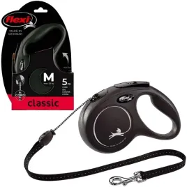 flexi-new-classic-smycz-automatyczna-linka-dla-psa-r-m-5-m-czarna-do-20-kg