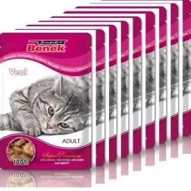 super-benek-adult-cielecina-karma-mokra-dla-kota-24x100-g