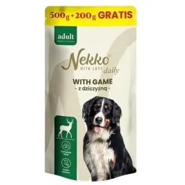 nekko-daily-karma-mokra-dla-psa-dziczyzna-saszetka-500-200g