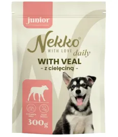 nekko-daily-mokra-karma-dla-psa-junior-cielecina-300g