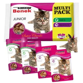 benek-super-chunks-junior-mokra-karma-dla-kota-saszetki-4x100g