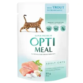 optimeal-karma-mokra-dla-kota-pstrag-w-kremowym-sosie-saszetka-85g