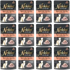 nekko-supreme-adult-mokra-karma-dla-kota-kurczak-z-kaczka-bulion-12-x-70g